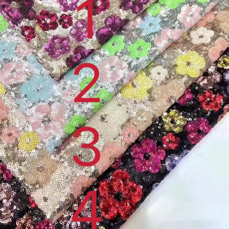Angrosistul de dantelă dezvăluie o nouă țesătură de paiete pentru costume de îmbrăcăminte pentru fete și femeie