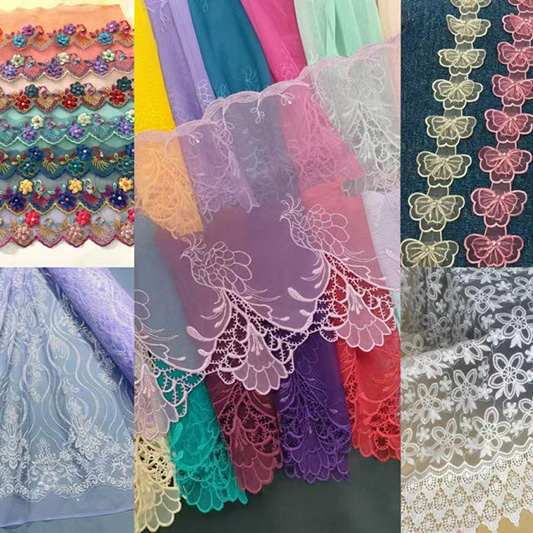 Tăierea din dantelă din ochiuri de broderie este utilizată pe scară largă în toate aspectele vieții