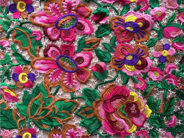 Wholesale Luxury Velvet Guipure Lace Middle East Velvet Lace Fabric Fashion High Quality Velvet Lace